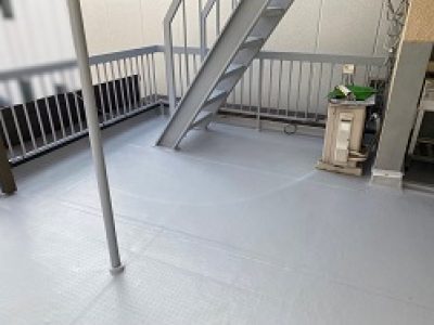 屋上シート防水工事－大阪市阿倍野区 Ｔ様 集合住宅：施工事例265